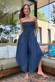 Freddie Bandeau Jumpsuit Dark